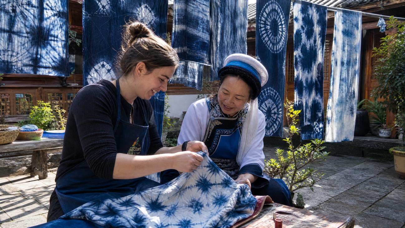 dali zhoucheng tie dye real